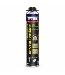 Adeziv spuma Tytan pentru zidarie aplicare pistol, 870 ml